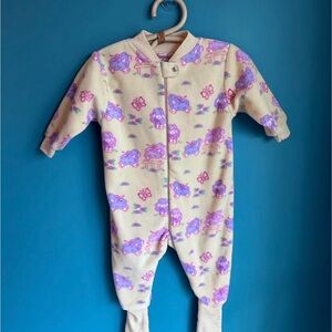 Vintage SnugaBye lamb pajamas